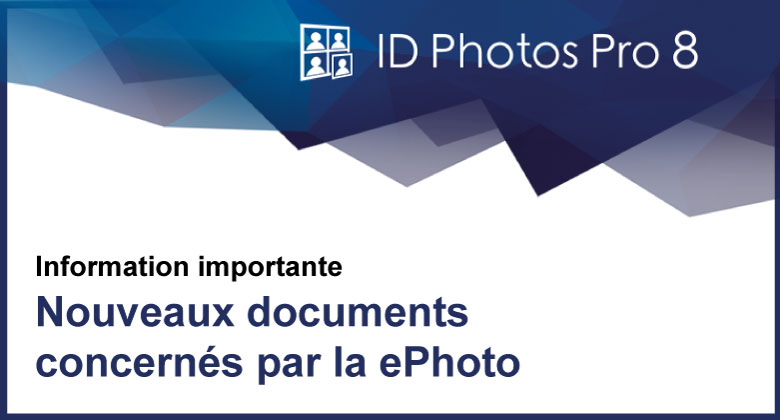 Nouveaux documents concernés par la ePhotos