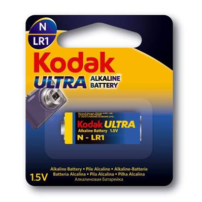 KODAK Piles Ultra Alcaline N-LR1 - 1,5V Vendu par 12