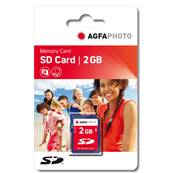 AGFAPHOTO Carte Mémoire SD 2 GB 40 - Redevance Copie Privée Incluse