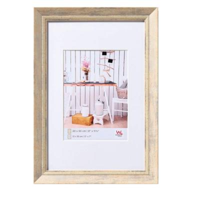 WALTHER Cadre résine Chalet 15x20 - photo 10x15cm naturel - Lot de 4