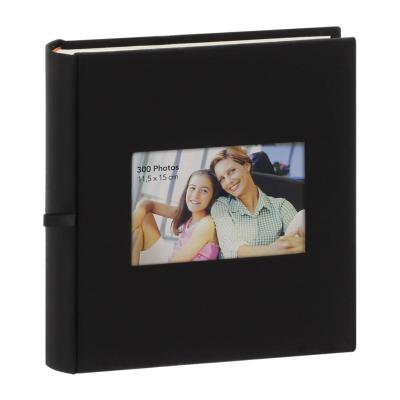 ERICA Album pochettes mémo Square 23,5x25cm 300vues Noir Lot de 2