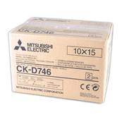 MITSUBISHI Papier Kit CK-D746 10X15cm (2x400 imp) CP-D70DW/D707DW