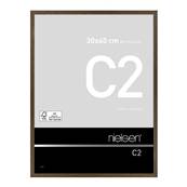 NIELSEN Cadre Photo Aluminium C2 30X40 - Ambre Mat