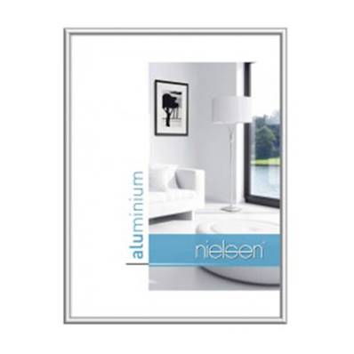 NIELSEN Cadre Photo Aluminium C2 50X70 - Argent Mat Brossé