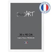 PHOTO ART PREMIUM Cadre 30x45 Blanc Bois Vendu par 4