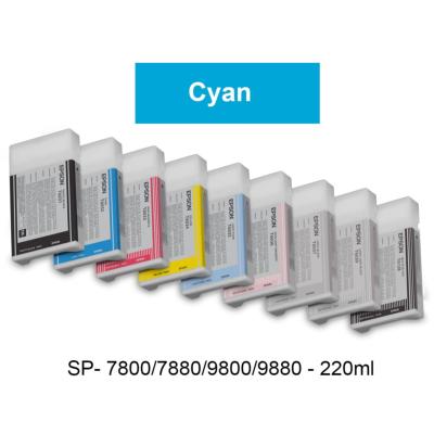 EPSON Encre T6032 Cyan pour SP- 7800/7880/9800/9880  220ml
