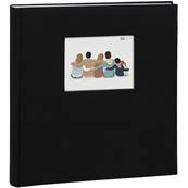 ERICA Album pochettes Square - 36.5x36cm - 500 vues - noir