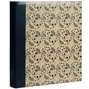 ERICA Album pochettes Kraftty 3 Fleurs - 37x23.8cm - 500 vues - bleu