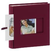ERICA Album pochettes mémo Square 23,5x25cm 300vues Bordeaux Lot de 2