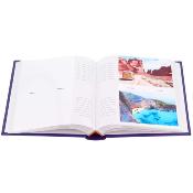 ERICA Album photos mémo Agrumes Bleu 22x25cm 200 vues 10x15 Lot de 2