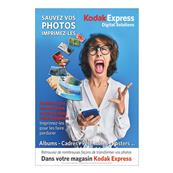 POSTER Kodak Express Sauvez vos photos 2022