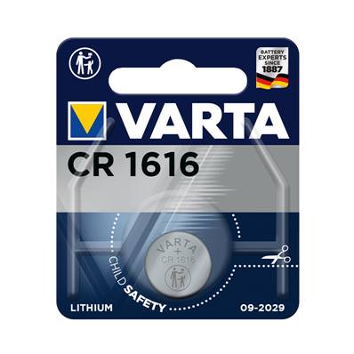 VARTA Piles CR1616 - lithium 3V x1- vendu à l'unité