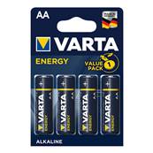 VARTA Piles Energy Alcaline  AA/LR6 x4 - vendu par 20 