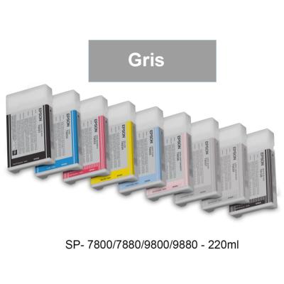 EPSON Encre T6037 K3 Gris pour SP- 7800/7880/9800/9880  220ml