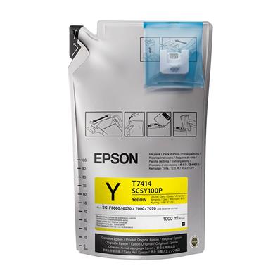 EPSON Encre Ultrachrome Jaune pour SC-F6200/7200/9300/9400 - 1 Litre