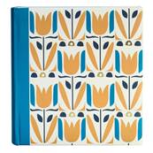 ERICA Album Pochettes Flowers 3 - 25x22.5cm - 200 vues - Bleu & jaune