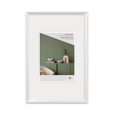 WALTHER Cadre plastique Desire 20x30cm blanc - Lot de 4