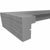 WALTHER Cadre bois Stockholm 30x45 - photo 20x30cm gris - Lot de 4