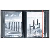PANODIA Album Linea Pochettes - 36 vues 11,5x15 Noir - carton de  6 