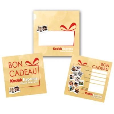 KODAK EXPRESS Bon Cadeau -Lot de 25