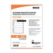 MACO Feuillets cristal A4 pour négatif 135 100F