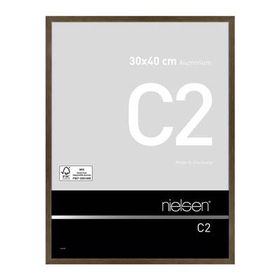 NIELSEN Cadre Photo Aluminium C2 30X40 - Ambre Mat