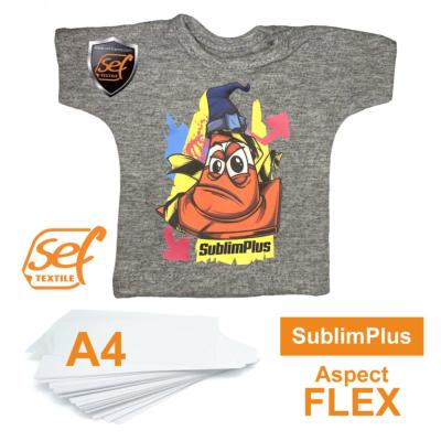 SEF Film Thermocollant SublimPlus Aspect Flex - 50 feuilles A4