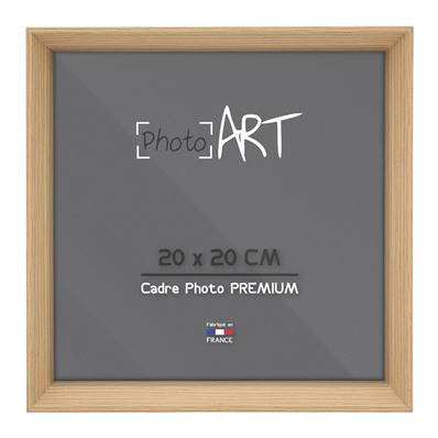 PHOTO ART PREMIUM Urban Cadre bois 20x20 Chêne lot de 4