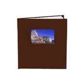 UNIBIND Brun Nuba 30x20 Portrait 7mm fenêtre (DESTOCK)