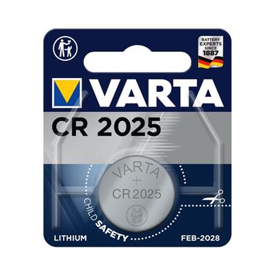 VARTA Piles CR2025 - lithium 3V x1- vendu par 10