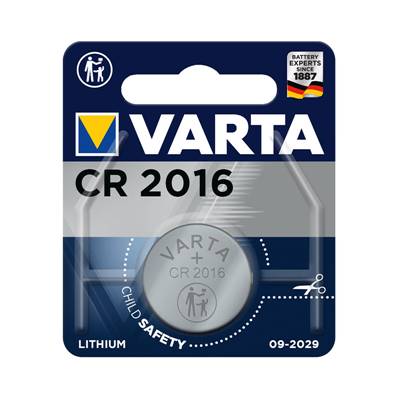 VARTA Piles CR2016 - lithium 3V x1- vendu par 10