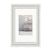 WALTHER Cadre bois Barock 20x30 - photo 13x18cm blanc - Lot de 4