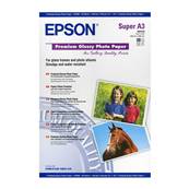 EPSON Papier Photo Premium Glac 255g A3+ 20 feuilles