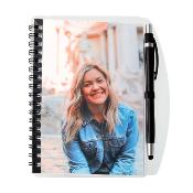 Carnet de note personnalisable 10x15cm avec stylo - Lot de 50