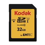 KODAK Carte Mémoire SD Premium 32GB - UHS-1 U1 Class 10