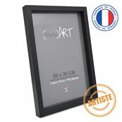 PHOTO ART PREMIUM Artist Cadre bois 20x30 Noir lot de 4 