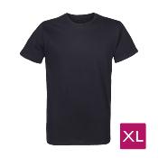 T-Shirt Noir Homme Taille XL prétraité pour impression DTG Lot de 10 
