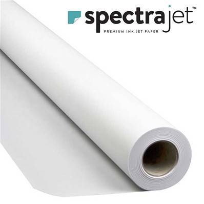 SPECTRAJET Papier Mat 165g 44"(111,8cm) x 30m
