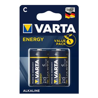 VARTA Piles Energy Alcaline C/LR14x2   - vendu par 10