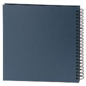 WALTHER Album traditionnel à spirale Fun 200ph 10x15 bleu - Lot de 2
