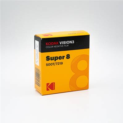 KODAK Film Négatif Couleur, Vision 3, Super 8, 500T