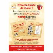 KODAK EXPRESS Poster Bon Cadeau