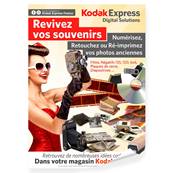 KODAK EXPRESS Poster Numrisation de photos anciennes