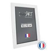 PHOTO ART PREMIUM Cadre bois 10x15 Blanc lot de 4