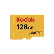 KODAK Carte Mémoire Micro SD avec adaptateur 128GB UHS-1 U1 Class 10