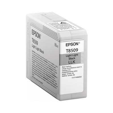 EPSON Encre Gris Clair T8509 pour SC-P800 80 ml