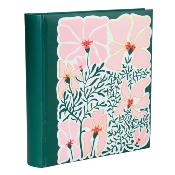 ERICA Album pochettes Flowers 4 25x22.5cm - 200 vues - vert