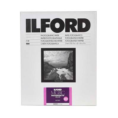 ILFORD Papier MULTIGRADE V RC DELUXE 18x24cm 100 feuilles -Brillant