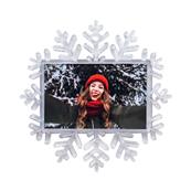 Magnet Flocon de Neige pour photo 45x70 mm - lot de 50