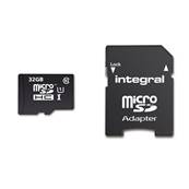 INTEGRAL Carte Mémoire Ultima Micro SDHC 32B classe 10